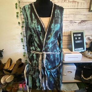 Gimmicks by BKE-Tie-Dye cardigan